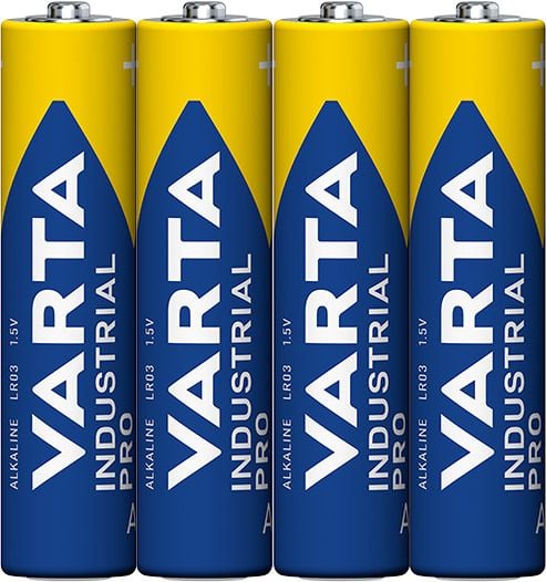Varta Industrial 4003 - Batteri 4 x AAA - Alkalisk - 1250 mAh
