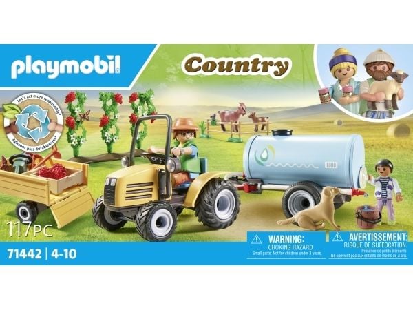 Playmobil Country 71442, Traktor, 4 År, Multifärg, Plast