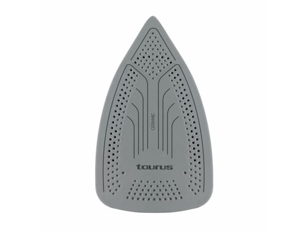 Taurus Quios 3000, Tørr & dampstrykejern, Keramisk strykesåle, 200 g/min, Sort, Blå, 45 g/min, 0,29 l