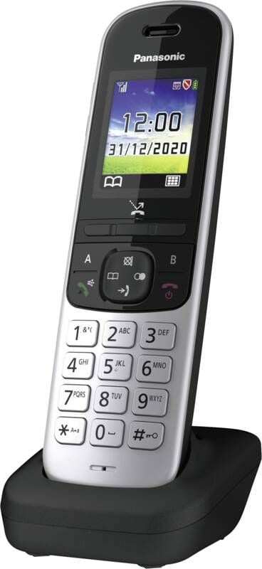 Panasonic KX-TGHA71G - Trådløst ekstra håndsett - DECT - svart
