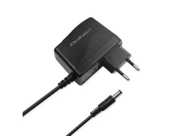 Qoltec Plug-in strømforsyning 24W | 12V | 2A | 5,5*2,1