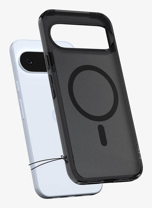 Spigen ACS09703 MagSafe-suojakuori Google Pixel 10/10 Pro, huurteenmusta