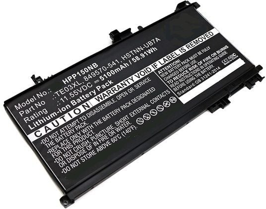 CoreParts - Batteri til bærbar PC - litiumion - 5100 mAh - 58.9 Wh - svart