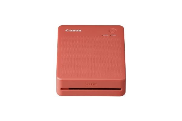 Canon SELPHY QX20 - Skirver - farge - fargesublimering - 72 x 85 mm inntil 0.66 min/side (farge) - kapasitet: 10 ark - Wi-Fi(g) - terracota red
