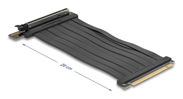 DeLOCK 81289, PCIe, PCIe, Mies, PCIe 5.0, musta, PC
