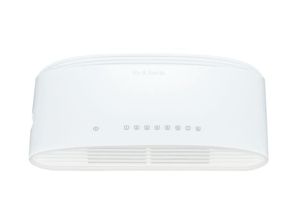 D-Link DGS 1008D - Switch - ikke-styrt - 8 x 10/100/1000 - stasjonær