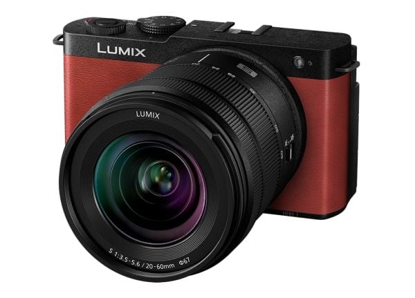 Panasonic Lumix DC-S9K kamera 20-60mm F3,5-5,6 24,2 MP, karmiininpunainen