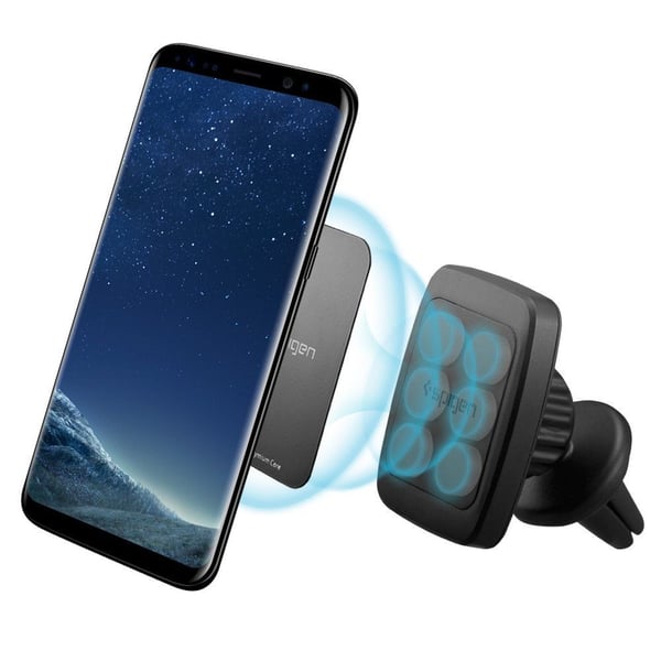 Spigen Kuel H12 - Bilholder for mobiltelefon - svart