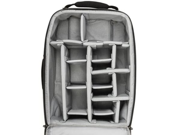 Think Tank Airport Advantage™ XT, Tietokonelaukku pyörillä, 2 x DSLRs DJI Ronin-S, DJI Mavic Pro, Notebook-lokero, Musta
