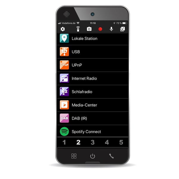 Albrecht DR 463, Kannettava, Digitaalinen, DAB+, FM, UKW, Harmaa, Amazon Music, Spotify, Yksivärinen