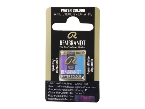 Rembrandt vattenfärgspanna Chameleon Red/Violet/Blue 861