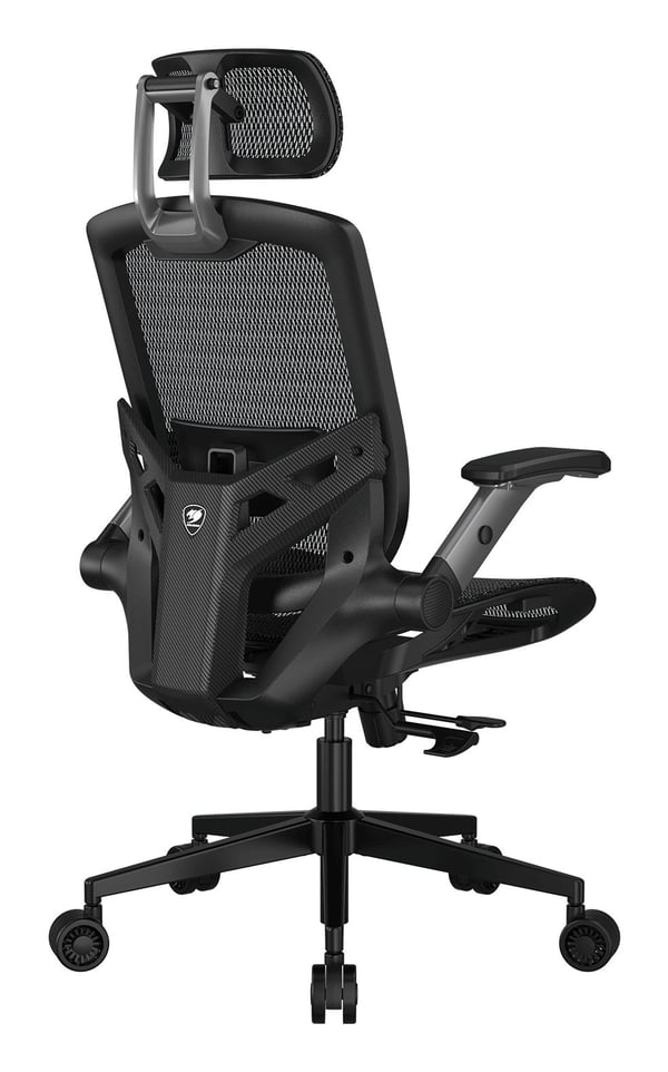 COUGAR CGR-SPO-BLB, Universal spelstol, 120 kg, Stoppat ryggstöd, Tävla, Universal, Svart