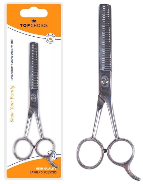 Top Choice Barber Scissors - Degloving (20476) 1pcs - Size: S