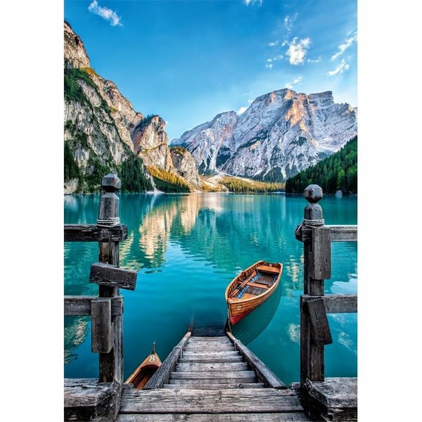 Clementoni High Quality Collection Braies Lake, 500 stykker, Landskap, 18 år