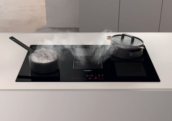 Whirlpool WVH 92 K F KIT/1, Musta, Sisäänrakennettava, 83 cm, Vyöhykeinduktiokeittotaso, Keraaminen, 4 vyöhykettä (vyöhykkeitä)