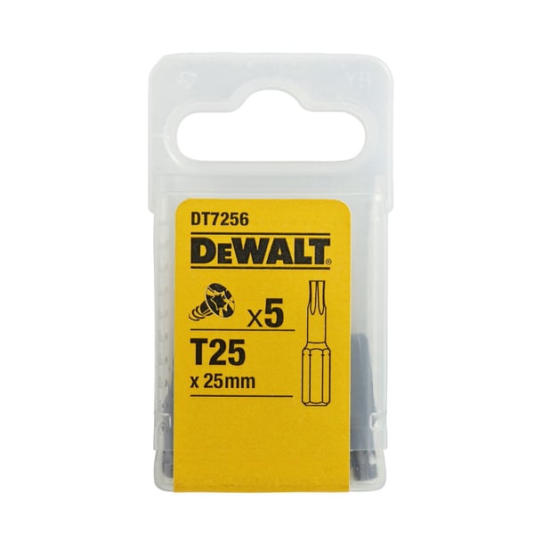 Dewalt torx-bitit 25mm t25 /5kpl/