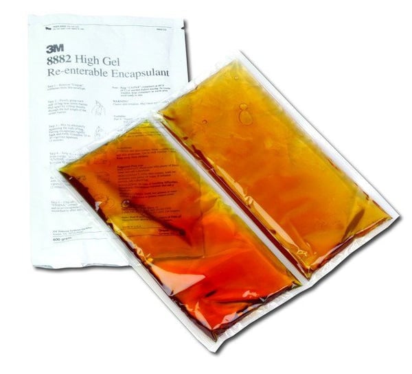 3MTM ScotchcastTM 2123-E Gel Compound High Gel (292 ml.) joustava, läpinäkyvä, uudelleen pinnoitettava valumuovi
