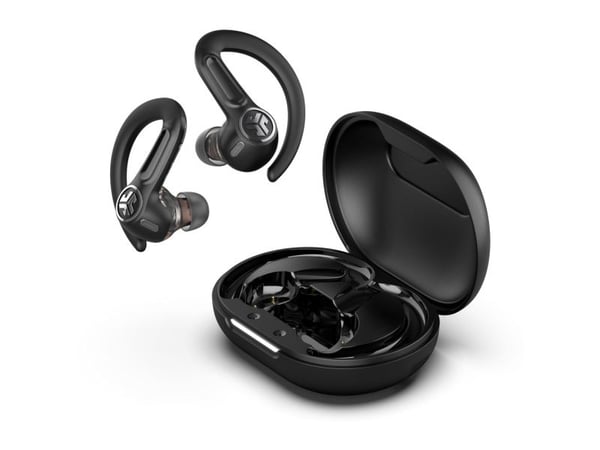 JLab Epic Sport ANC 3 -nappikuulokkeet, täysin langattomat, Bluetooth, musta