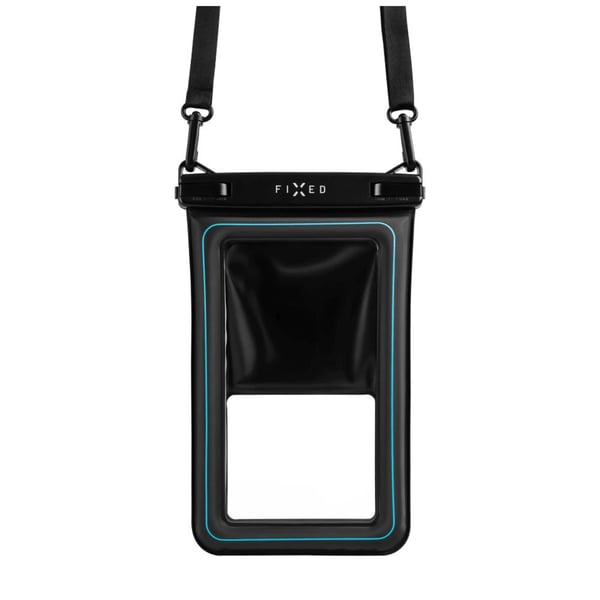 FIXED Float Max - Beskyttelsesmuffe for mobiltelefon - svart - up to 7.5"