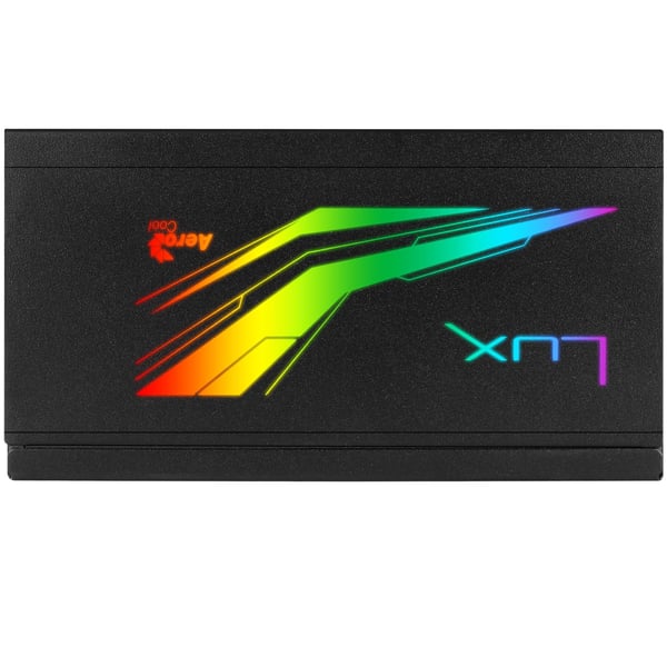 Aerocool LUX RGB 550M, 550 W, 200 - 240 V, 50 - 60 Hz, 4 A, 100 W, 504 W, 504 W