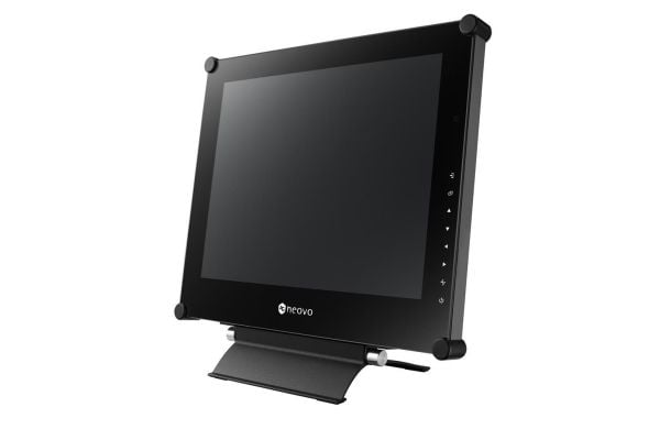 AG Neovo SX-15G, Videovalvontanäyttö, Vapaasti seisova/seinäkiinnitys, Musta, 20°, 0 - 20°, CB, FCC