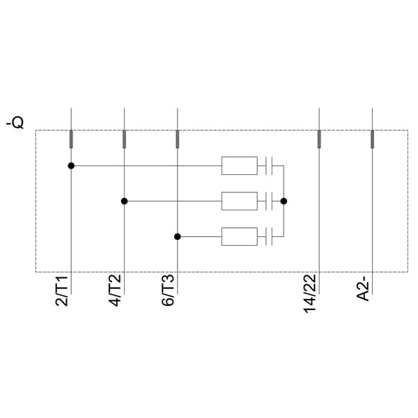 Siemens 3RT2916-1PA1 Himmennysmoduuli 400 V/AC 1 kpl 1 kpl