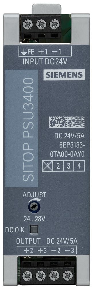 Siemens 6EP3133-0TA10-0AY0 Strømforsyning til DIN-skinne (DIN-kisko) Indhold 1 stk