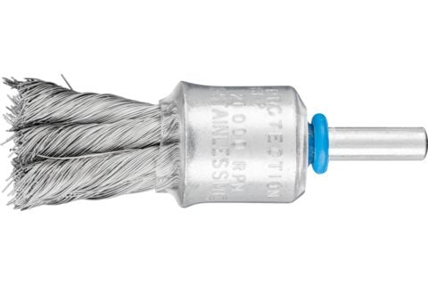 PFERD 43207013, Kopp stålbørste, 6 mm, 1,9 cm, 20000 RPM, 10 stykker