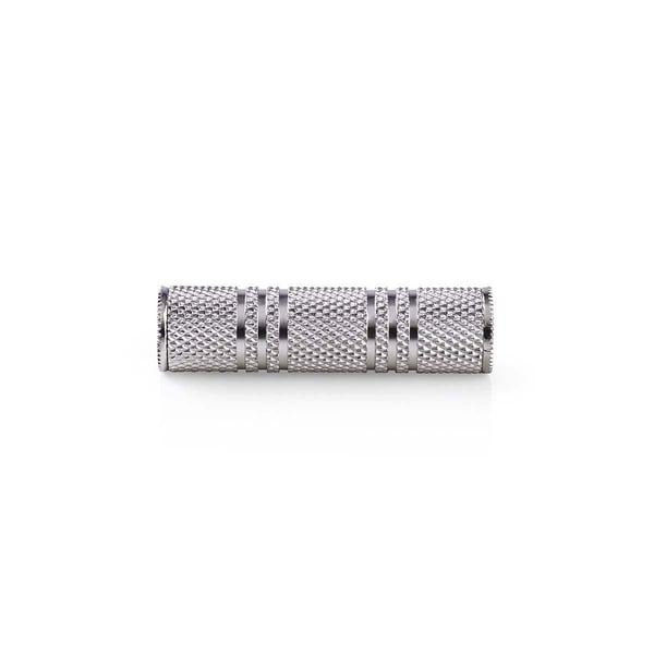 Nedis - Audiokopling - mini-phone stereo 3.5 mm hunn til mini-phone stereo 3.5 mm hunn - sølv