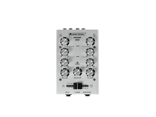 Omnitronic 10006881 Audio Mixer Silver (10006881)