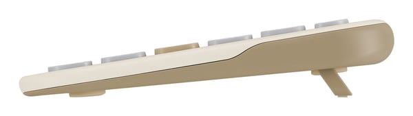 ASUS Marshmallow KW100 tastatur 75 %, trådløst Bluetooth 5.0 LE, havremelk