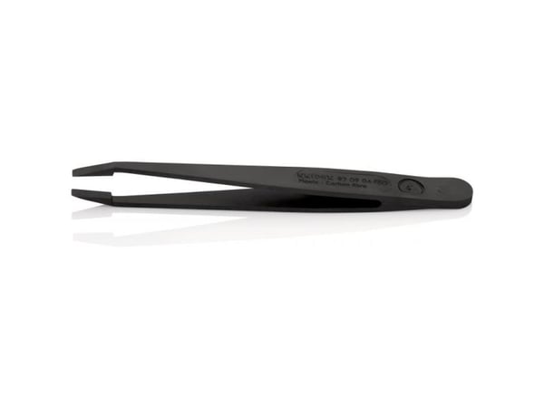 Knipex 92 09 04 ESD, Sort, Flat, Bøyd, 4,5 g, 11,5 mm, 115 mm