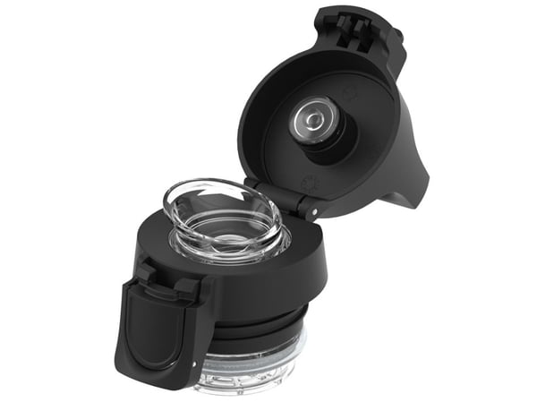 SIGG 8998.10, 0,55 l, Sort, Rustfritt stål, 13 timer, 30 timer, Plast