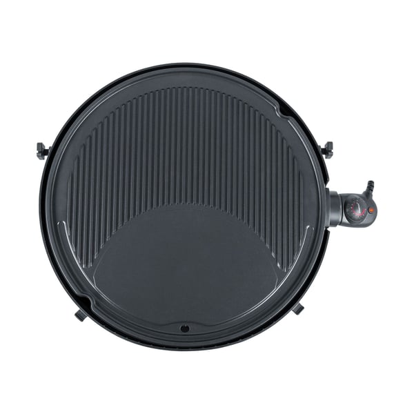 Steba VG 325, 2000 W, Grill, Elektrisk, Matstasjon, Griddle, Sort, Grå