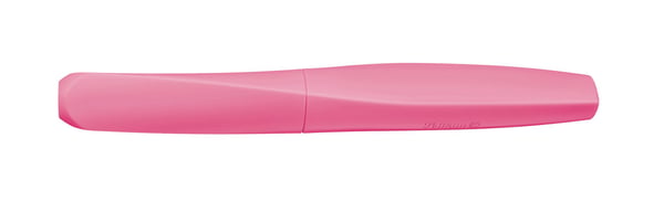 Pelikan Twist, Rosa, Fyllesystem med patron, Blå, Medium, Ambidekstriøs, Boks