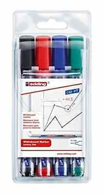 Whiteboardpenna, Edding 360, med 4 olika färger