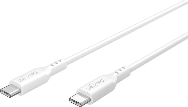 Goobay 77743, 1,5 m, USB C, USB C, USB 2.0, 0,48 Gbit/s, Vit