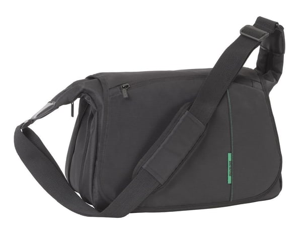 Riva Case 7450 (PS) - Axelremsväska för kamera med zoomobjektiv och surfplatta - polyester - svart - 10.1"