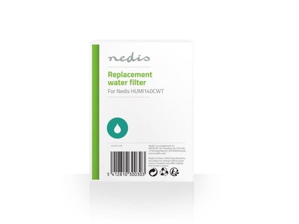 Nedis HUMI130F, Suodatin, Musta, 1 kpl, Muovi