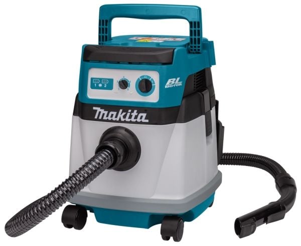 Makita DVC155LZX2 industriell våt-/tørrstøvsuger 15 L 2x18 V uten batteri - SOLO