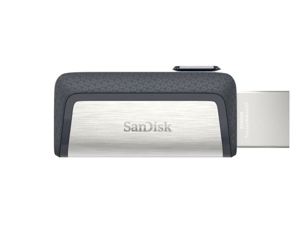 SanDisk Ultra Dual - USB-flashstasjon - 128 GB - USB 3.1 / USB-C