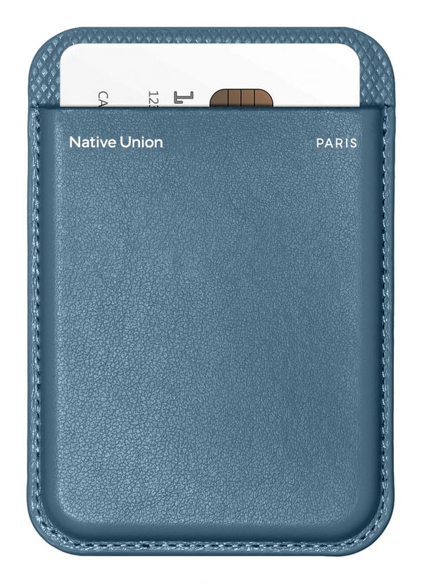 Native Union RECLA-NAV-WAL, Kortholder, Marineblå, Mikrofiber, Polykarbonat (PC), Polyuretan (PU), Resirkulert polyester, Termoplastisk polyuretan....