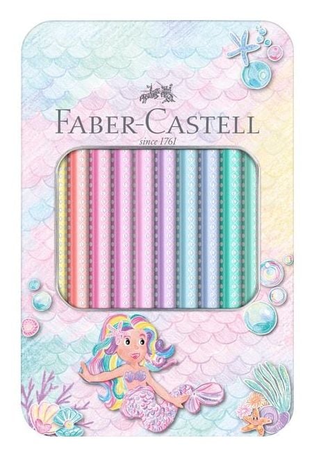 Faber-Castell Jumbo Sparkle, Metallinen, Monivärinen, 10 kpl