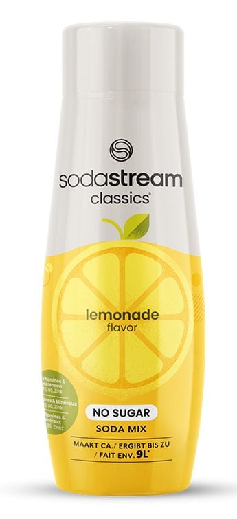 SodaStream Lemon Zero, Naturlig smakstilsetning, Sitron, Flaske, Sugar, 1 stykker