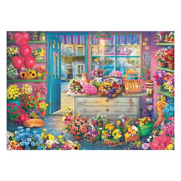 Schmidt Spiele Puzzle PQ 1000 Kwiaciarnia G3
