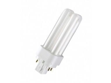Osram DULUX D/E 18 W/840, 18 W, G24q-2, 1200 lm, Viileä valkoinen