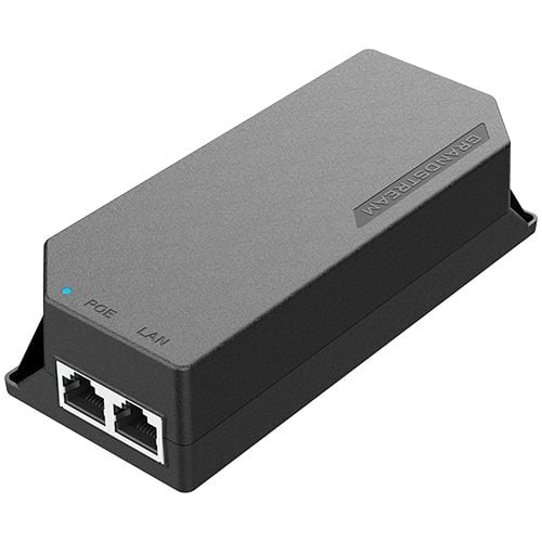 Grandstream GS-POE15W-MG - Strøminjektor - AC 100-240 V - 20 watt - Ethernet