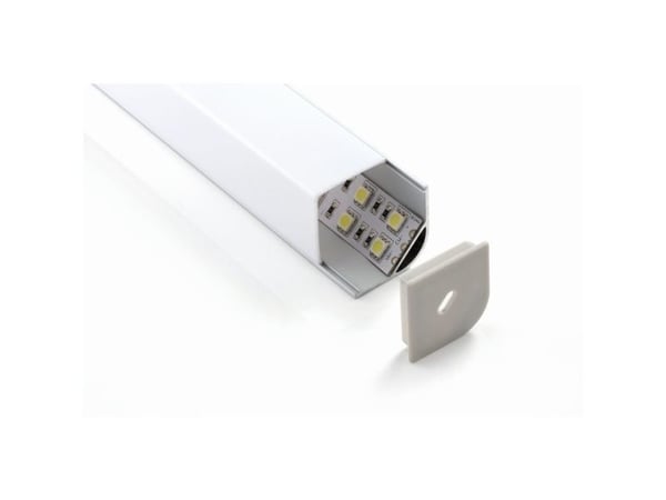 Synergy 21 - S21-LED-PR20067 LED U-profile, 200cm, ALU015-R - White - *Without End Cap*