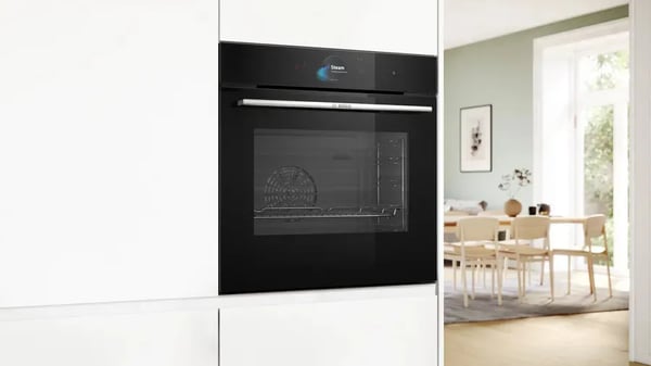 Bosch Serie 8 HSG7584B1 ångugn 71 l, 60 cm, rostfritt stål