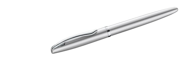 Pelikan Jazz Noble Elegance P36, Sølv, Fyllesystem med patron, Blå, Metall, Rustfritt stål, Medium